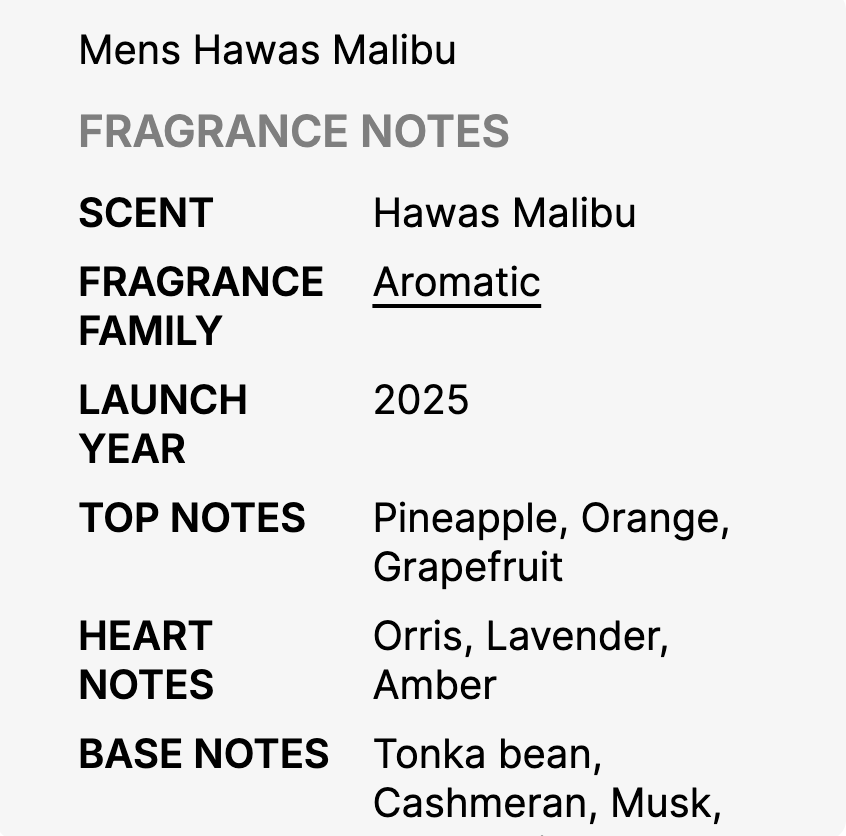 Rasasi Men's Hawas Malibu EDP Spray 3.4 oz Fragrances - Image 3