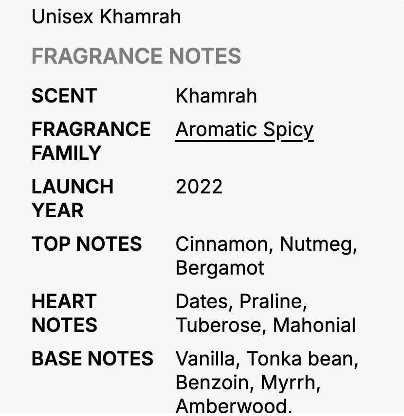 Lattafa Unisex Khamrah EDP Spray 3.4 oz - Image 4