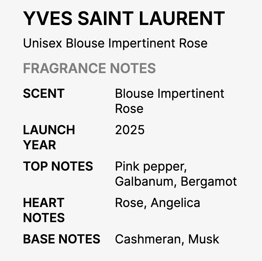 Yves Saint Laurent Unisex Blouse Impertinent Rose EDP Spray 4.2 oz - Image 3