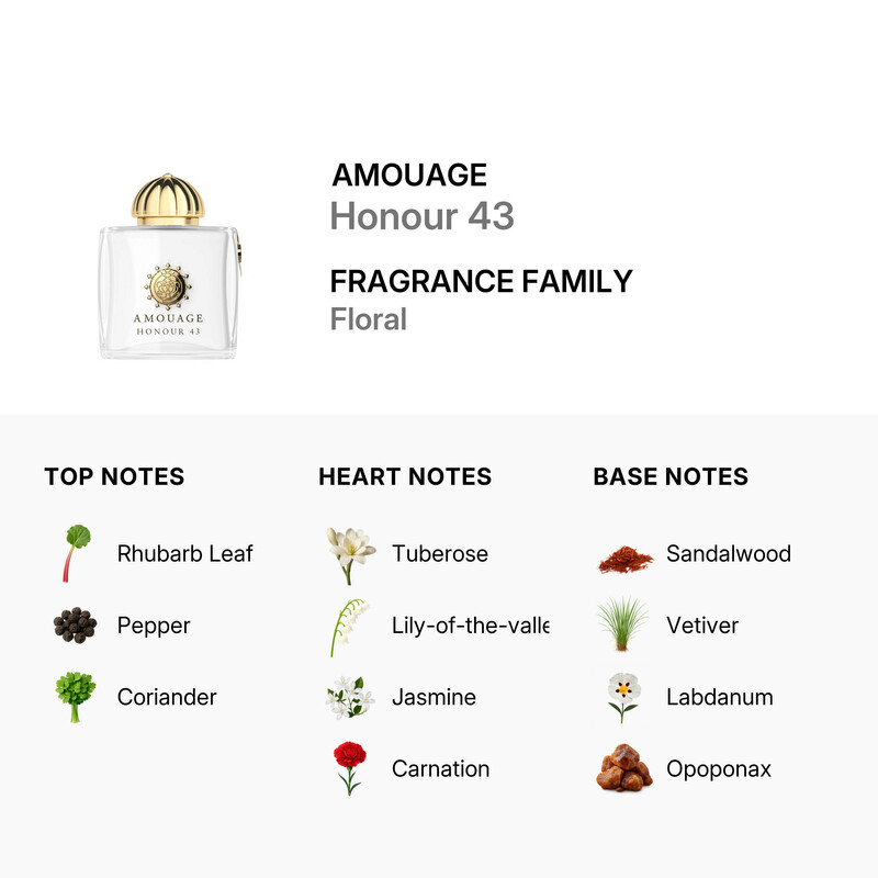 Amouage Honour 43 Woman Extrait de Parfum - Image 4