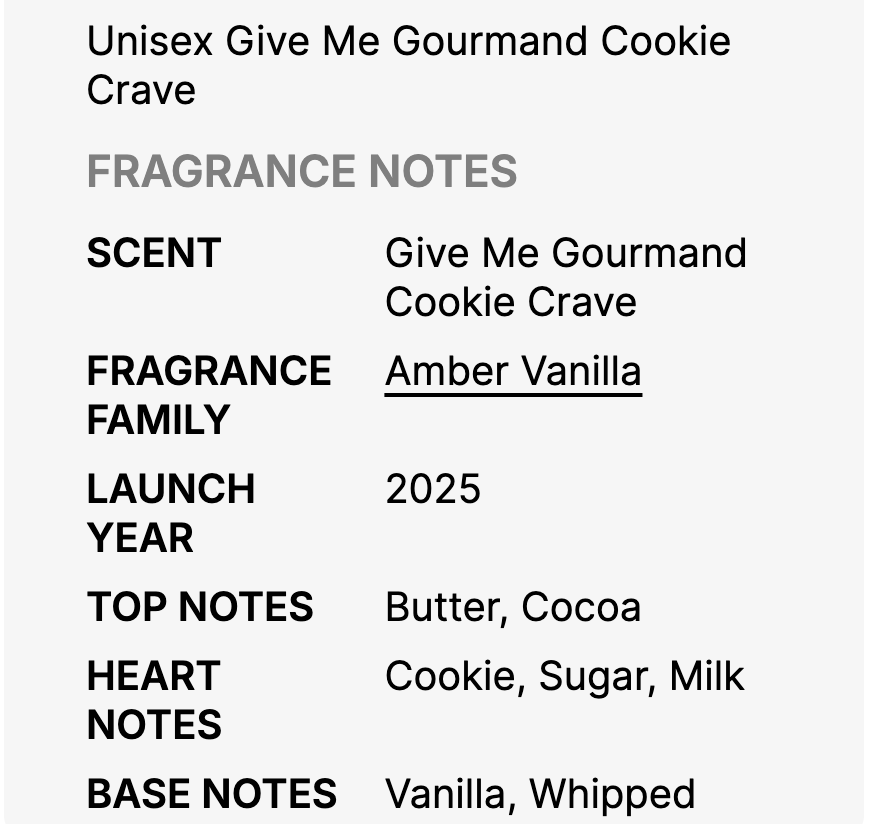 Lattafa Unisex Give Me Gourmand Cookie Crave EDP Spray 2.53 oz - Image 3