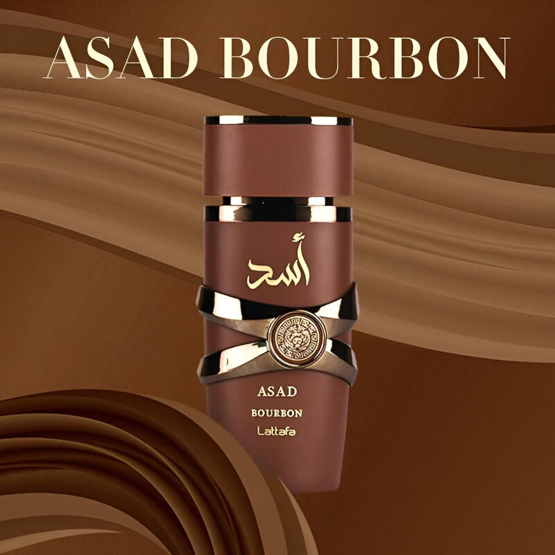 Lattafa Men's Asad Bourbon EDP Spray 3.4 oz - Image 3