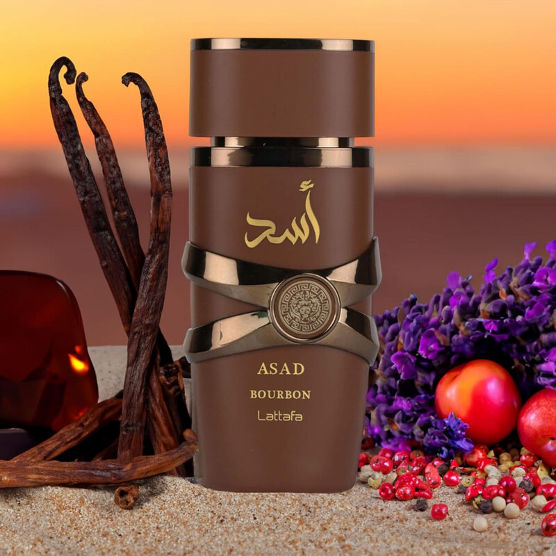 Lattafa Men's Asad Bourbon EDP Spray 3.4 oz - Image 4