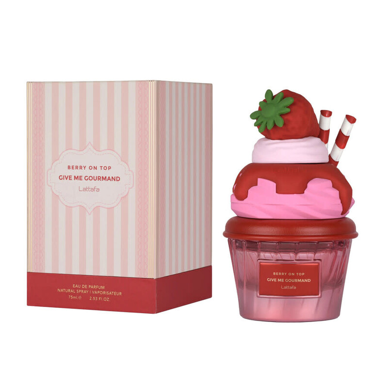 Lattafa Unisex Give Me Gourmand Berry On Top EDP Spray 2.53 oz - Image 2