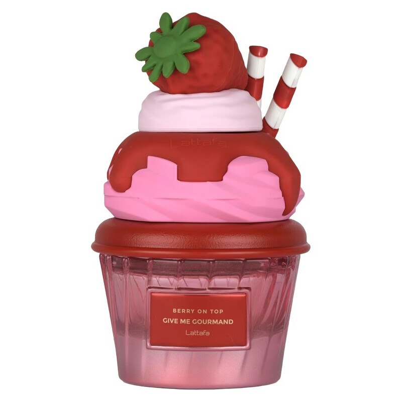 Lattafa Unisex Give Me Gourmand Berry On Top EDP Spray 2.53 oz