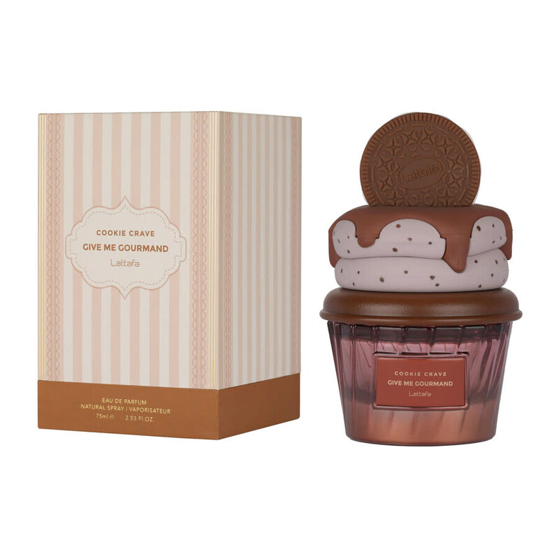 Lattafa Unisex Give Me Gourmand Cookie Crave EDP Spray 2.53 oz - Image 2