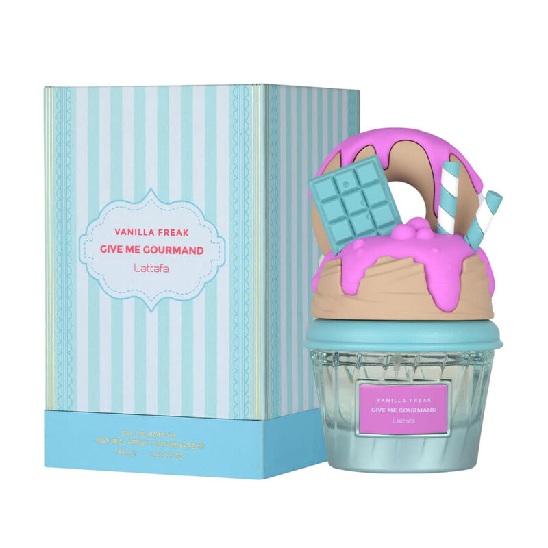Lattafa Unisex Give Me Gourmand Vanilla Freak EDP Spray 2.53 oz - Image 2