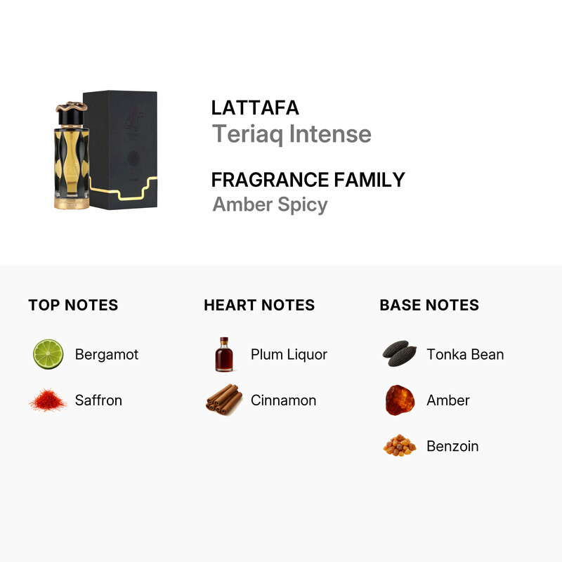 Lattafa Unisex Teriaq Intense EDT Spray 3.4 oz - Image 4