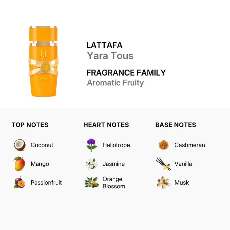 Lattafa Unisex Yara Tous EDP Spray 3.4 oz - Image 5