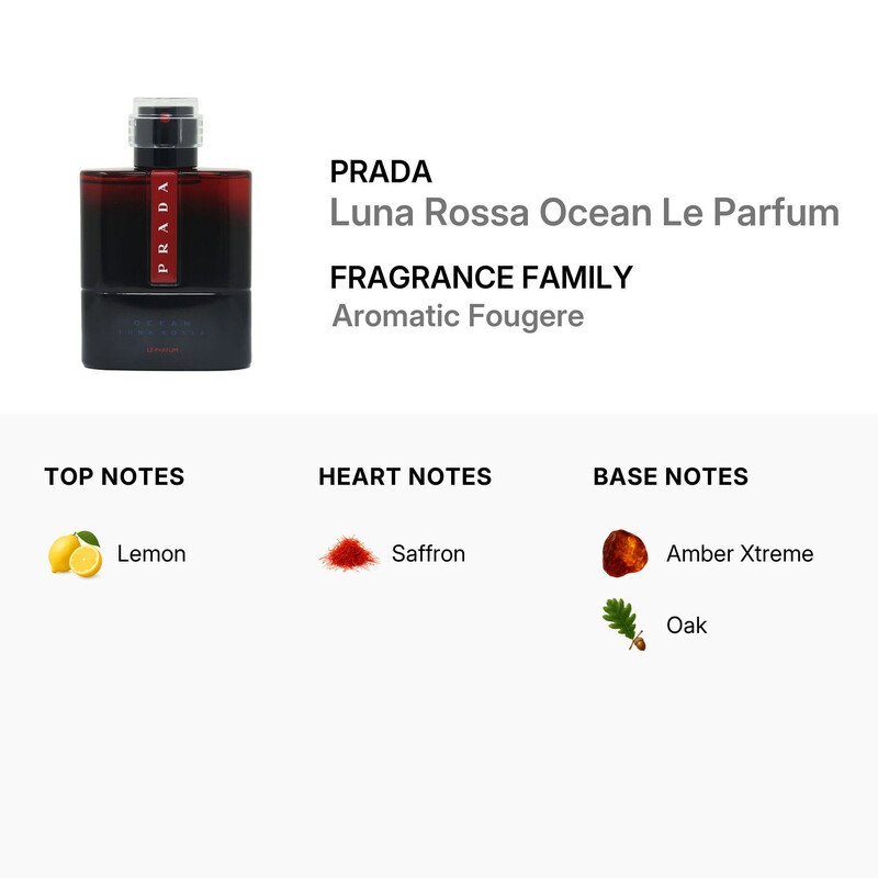 Prada Men's Luna Rossa Ocean Le Parfum Spray 3.4 oz - Image 3