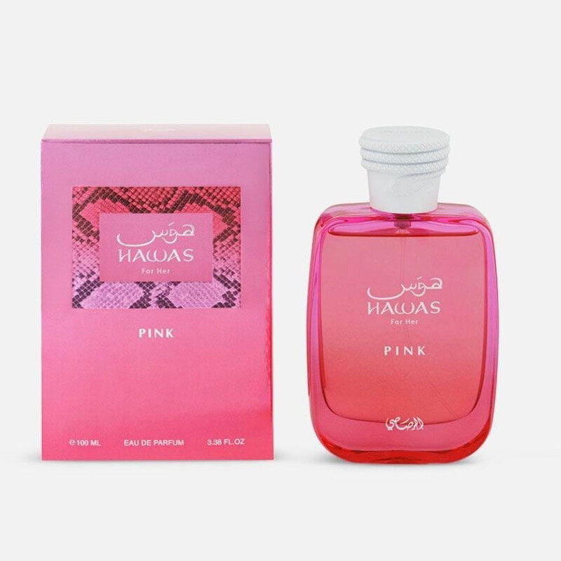 Rasasi Ladies Hawas Pink EDP Spray 3.4 oz Fragrances - Image 2