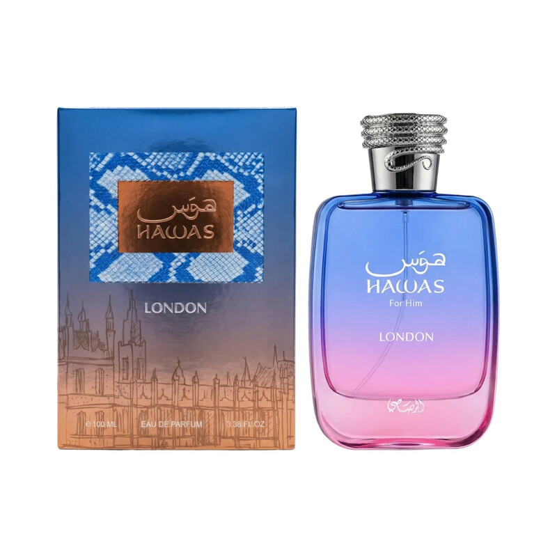Rasasi Unisex Hawas London EDP Spray 3.4 oz Fragrances - Image 2