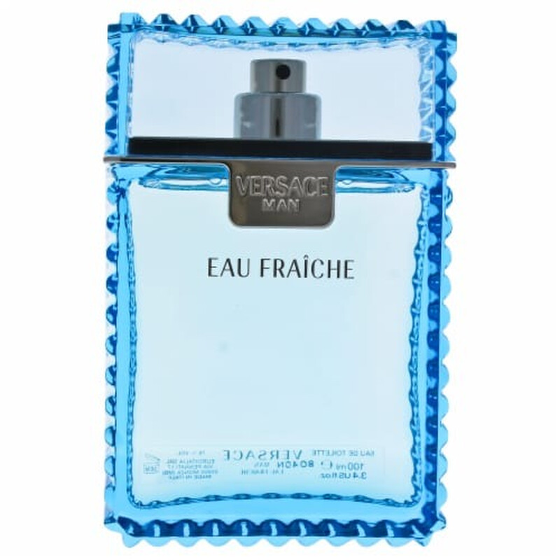 Versace Man Eau Fraiche / EDT Spray (blue) 3.3 oz