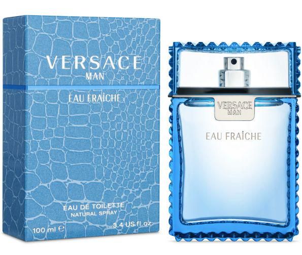 Versace Man Eau Fraiche / EDT Spray (blue) 3.3 oz - Image 2