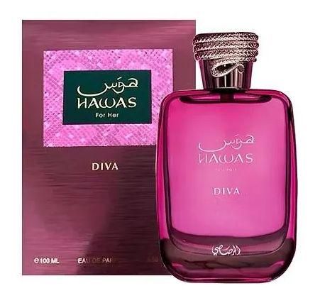 Rasasi Ladies Hawas Diva EDP Spray 3.4 oz Fragrances - Image 2